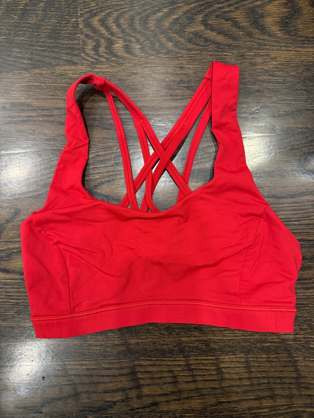 Lululemon energy Red Strappy Sports Bra - Women Intimates & Sleepwear